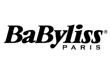 Logo der Marke BaByliss, bekannt für Haarstyling- und Pflegeprodukte