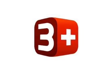 Logo des Schweizer TV-Senders 3+